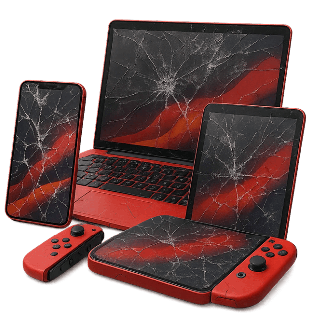 Broken Screen repair service Rayford